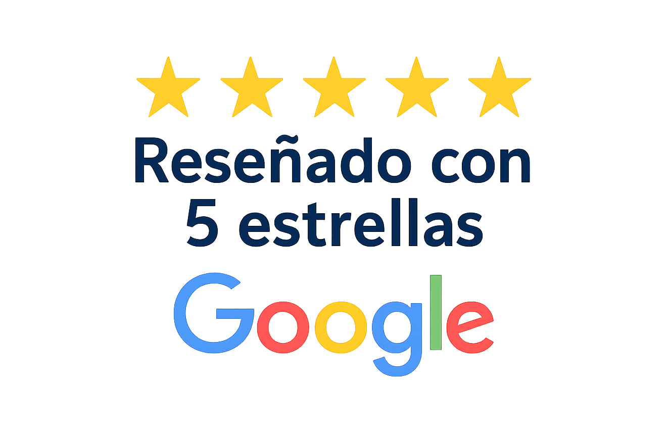 resenado con 5 estrellas en Google: search engine marketing