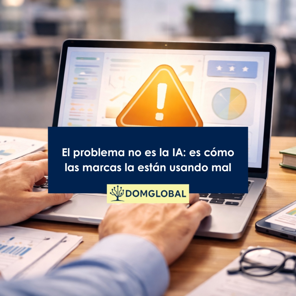 El problema no es la IA es cómo las marcas la están usando mal