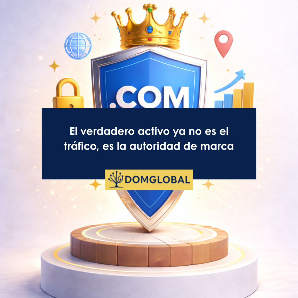El verdadero activo ya no es el tráfico, es la autoridad de marca
